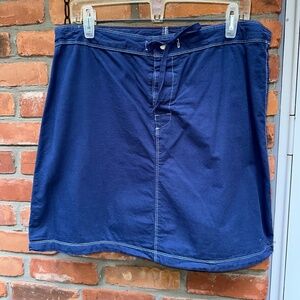 Fresh Produce Cotton Blue Short Skirt ~ XL
